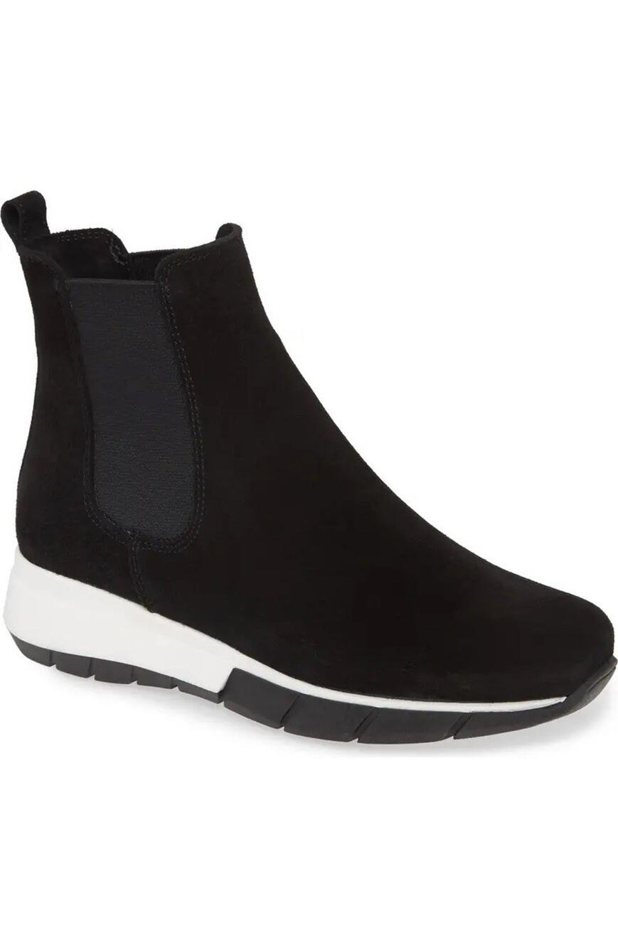 La Canadienne / Newport Black Suede Waterproof Chelsea ankle boot Bootie 7